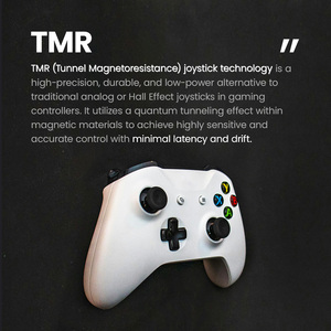 <span class=keywords><strong>Joystick</strong></span> K-Silver TMR <span class=keywords><strong>Elite</strong></span> Serie <span class=keywords><strong>2</strong></span> de Alta Precisión con Agarre Antideslizante, Palancas de Mando Duraderas Premium Anti-Drift para Accesorios de Juego - Product Image 6