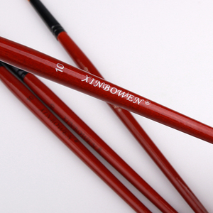 Xin Bowen 6 pezzi 4 stile Nylon forma di capelli rosso manico in legno di betulla manico acquerello artista ad olio <span class=keywords><strong>pennelli</strong></span> <span class=keywords><strong>per</strong></span> la <span class=keywords><strong>pittura</strong></span> - Product Image 4