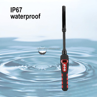 Lector de Microchip para Mascotas, Resistente al Agua IP67, ABS, 134.2khz, BT, FDX-AFDX-BHDX, EM4102, RFID, Escáner de Varita Portátil, ALR250, 128x64