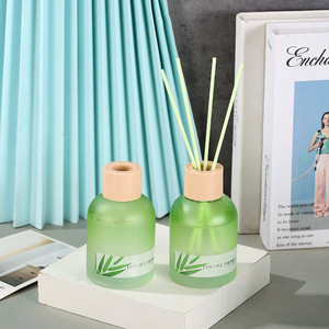 Natural Tea Bamboo Jasmine Fragrance Reed Diffuser Indoor Table <b>Ornament</b> Bedroom Bathroom Aromatherapy Gift - Product Image 2