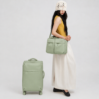 Valise de voyage de luxe légère 20 pouces, étanche, avec fermeture éclair fluide, bagage cabine, roulettes universelles silencieuses, valise trolley 24 pouces
