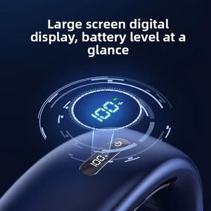 Ice Ceramic Cooling Neck <b>Fan</b>, 2400Mah, Digital Display, Lightweight <b>Mini</b> Portable, <b>USB</b> Rechargeable Hands-Free <b>Fan</b> - Product Image 4
