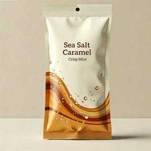 Custom Printed Logo Food Grade Back Side Seal Pillow <b>Packaging</b> <b>Bags</b> Foil Nut Chocolate Protein Energy bar Food <b>Packaging</b> <b>Bags</b> - Product Image 6