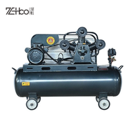 Compresseur d'air à piston à entraînement direct 90L, 220V AC, sans huile, refroidi par air, silencieux, portable, pour atelier, gonflage des pneus