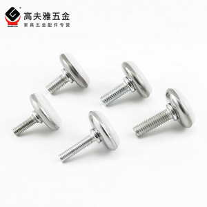 Gao Fu Ya Furniture <b>Leg</b> <b>Adjustable</b> Iron Feet With Black Base For <b>Table</b> Minimalist Design Easy Installation - Product Image 4