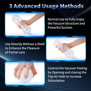 เครื่องขยาย100% เกมสำเร็จความใคร่ด้วยตัวเองสำหรับผู้ชาย - Product Image 5