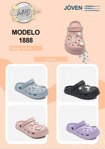 Sandali Zoccoli per Bambini con Spille Animate Taglia 19, Estivi in EVA per Ragazze - Product Image 3