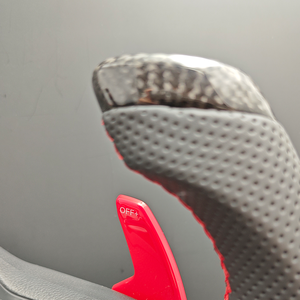 พวงมาลัยแอกครึ่งรอบคาร์บอนไฟเบอร์สำหรับ VW <span class=keywords><strong>Volkswagen</strong></span> Golf 8 R 5 6 7 MK8 MK6 MK7 7R 8R GTI POLO Passat B8 - Product Image 6