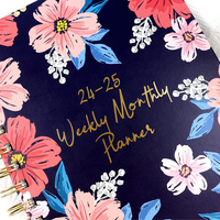 2026 rabot Agenda A5 cahier bureau Journal mensuel semaine planificateur couverture rigide spirale carton Offset haute qualité cahier