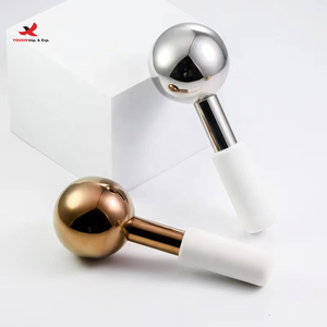 Bola de Masaje Facial de Acero Inoxidable con Descuento, Globos de Hielo Faciales, Palo Criogénico Refrescante para Ojeras y Hinchazón - Product Image 2