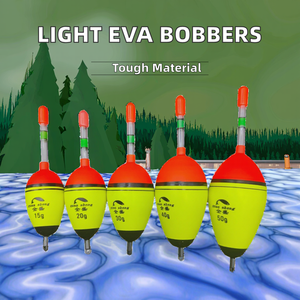 30g màu vàng EVA bọt ánh sáng câu cá nổi với các tính năng phát sáng để tăng cường trải nghiệm câu cá - Product Image 2
