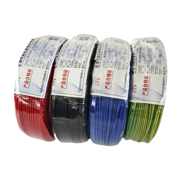 High Quality BVR Copper Flexible Wire, 450/750V, PVC Insulation, Building Electrical Cable
