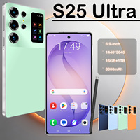 Puissant téléphone Android 15 S25 Ultra, 16 Go de RAM, 1 To de ROM, écran OLED 7,3 pouces pour fournisseur B2B en gros