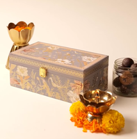 Boîte Cadeau Personnalisée en Carton pour Chocolats, Bonbons et Snacks de Luxe Faits Main – Idéale pour le Ramadan
