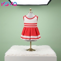 Robe de gymnastique rouge passionnée MSYO pour poupée, vêtements adaptés aux poupées de 18 pouces, mini-modèle de jouet pour filles