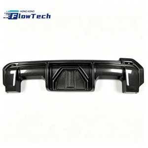 Diffuseur de pare-chocs arrière en fibre de carbone sèche pré-imprégnée style KT pour BMW G80 M3 G82 G83 M4 2021+ – Finition ultra brillante - Product Image 2