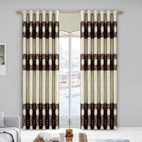Tissu Brocart de Luxe en Promotion pour Rideaux Jacquard, Tissu pour Rideaux de Salon et Chambre à Coucher