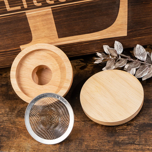 Ready Use Eco-Friendly Vintage 4 Flavor 100% Natural Wood Chips Infuser Kit <b>Whiskey</b> Smoker Device <b>Set</b> Father's Day Bar Tools - Product Image 5