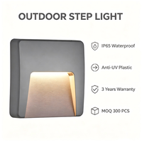 Lampu LED Outdoor Tahan Air IP65 3W Grosir, Pasokan Massal, Lampu Taman Dinding PC 220V