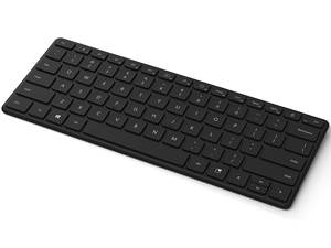 Clavier Bluetooth sans fil noir mat, 78 touches, clavier de bureau pour ordinateur, PC, Mac, ordinateur de bureau - Product Image 1