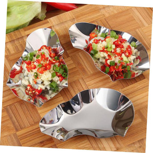 Plato para ostras de acero inoxidable, soporte para utensilios de cocina, espátula de cocina, bandeja para cucharón de sopa, plato para condimentos, plato para salsa de soja, ostra - Product Image 1