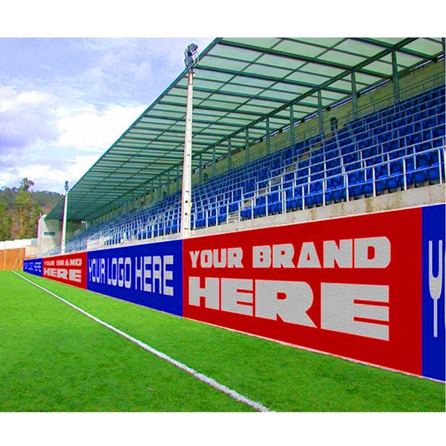 Custom Led Sign Free Standing Stadium LED Display/Football Led Signage Board/Soccer Perimeter Led Display Board