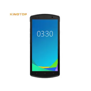 Kingtop 5 gam thiết bị đầu cuối cầm tay 2D bar code Reader 1D Laser máy quét mã vạch Android 12 PDA cho siêu thị