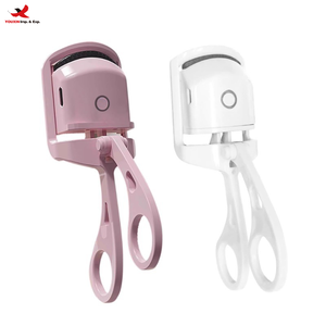 3 Days Mini Portable Stainless Steel Electric <b>Heated</b> <b>Eyelash</b> <b>Curler</b> & Refill USB Rechargeable Beauty Tool GZ RTS - Product Image 2
