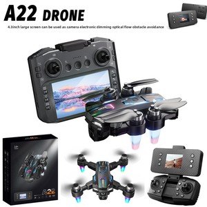 Dron A22 <span class=keywords><strong>con</strong></span> Pantalla de 4.3'', <span class=keywords><strong>Cámara</strong></span> Remota, Flujo Óptico, Evitación de Obstáculos, Quadcopter sin Escobillas, Juguete RC <span class=keywords><strong>con</strong></span> <span class=keywords><strong>GPS</strong></span>, Retorno Automático, Plegable - Product Image 5
