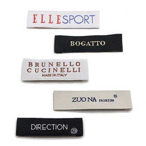 Étiquettes de vêtements tissées de taille personnalisée pour l'industrie du vêtement et les créateurs de mode - Product Image 6