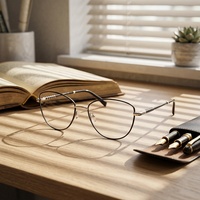 Gafas de Diseño de Lujo al por Mayor, Monturas con Lentes Ópticas CR39 con Bloqueo de Luz Azul, en Venta