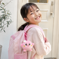 Fabricant de peluches créatives roses personnalisées, porte-clés en peluche personnalisé, porte-clés en peluche sur mesure