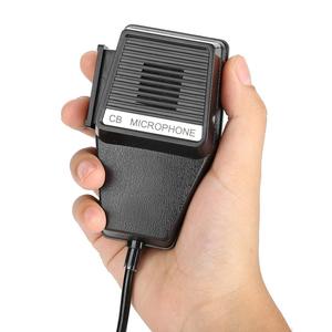 Handheld CB Radio <b>Mic</b> 4 Pin Talkie Hand <b>Mic</b> Car CB Talkie Transceiver Microphone Handheld <b>Mic</b> for PR240 PR245 PR350 PR375 PR550 - Product Image 4