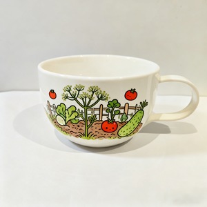 Taza de café de porcelana personalizada, diseño de hierba de anís pintado a mano, perfecta para las vacaciones - Product Image 2