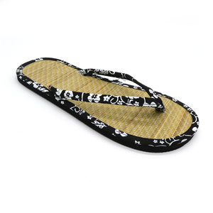 Sandali alla Moda con Logo Personalizzato, Ciabatte da Donna in <span class=keywords><strong>Paglia</strong></span> e Bambù, <span class=keywords><strong>Infradito</strong></span> - Product Image 1