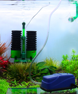 QANVEE QS 100A Double tête, écologique, haute qualité, boîte de filtre bio-éponge de remplacement en plastique pour <span class=keywords><strong>aquarium</strong></span>, emballée pour salon - Product Image 6