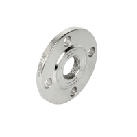 DKV ANSI B16.5 Bride filetée 150 # Face surélevée 316 Acier inoxydable 304/304L 2 pouces Bride filetée NPT DN100 PN16