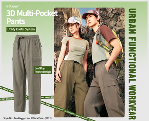 Pantalon de jogging cargo ample personnalisé, très prisé, en jersey chino confortable, épais, pour homme, essentiel, de qualité supérieure - Product Image 1