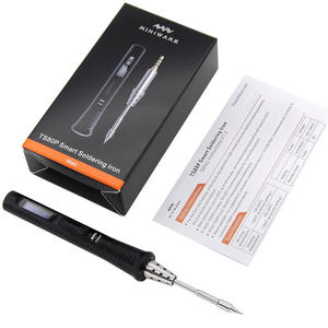 Mini fer à souder électrique intelligent et Portable à température réglable, <span class=keywords><strong>TS80P</strong></span> avec pointes de fer B02 pour TS80, nouveauté - Product Image 1