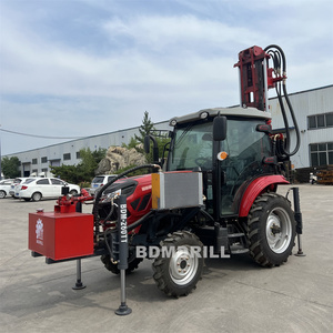 Hotselling BDM-260TT tractor-type diesel aangedreven waterputboorinstallatie met 200-300m diepte, verplaatsbaar op wielen - Product Image 4