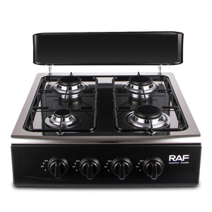 Cocina <span class=keywords><strong>de</strong></span> Gas <span class=keywords><strong>de</strong></span> Alta Calidad con 4 Quemadores <span class=keywords><strong>de</strong></span> Acero Inoxidable, Soporte para Sartenes <span class=keywords><strong>de</strong></span> Hierro Fundido, Dispositivo <span class=keywords><strong>de</strong></span> Apagado <span class=keywords><strong>de</strong></span> Llama, <span class=keywords><strong>Estufa</strong></span> <span class=keywords><strong>de</strong></span> GLP/GN para Familias - Product Image 4