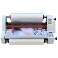 Machine à plastifier automatique V350 à froid et à chaud à double usage Grande plastifieuse A3