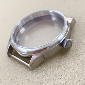 Boîtier de montre en acier inoxydable poli de 42mm pour <span class=keywords><strong>ETA</strong></span> <span class=keywords><strong>6497</strong></span>/6498 ETA6497/ST3600 <span class=keywords><strong>mouvement</strong></span> mécanique à vent manuel accessoires cadeaux pour hommes - Product Image 5