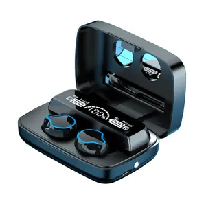 Wireless TWS Earbud earphone wireless waterproof earphone with charging box hands-free speaker