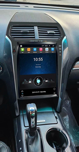 Pour Ford Explorer 2011-2019 Écran vertical de tableau de bord IPS 12,1 pouces Navigateur Lecteur multimédia Android Auto CarPlay GPS Audio haute résolution - Product Image 3
