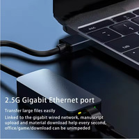 Conjunto de Adaptadores USB a Ethernet - USB A, USB C, Doble Cabezal para Computadora Portátil y de Escritorio, Conexión de Red Gigabit Estable de 1000 Mbps