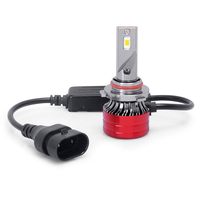 Vente en gros 30W 6000K Lumière blanche 12V Nouveau LED 3570csp Chip Phare de voiture H4 H1 H7 H11 9005 Ampoule de phare avant LED