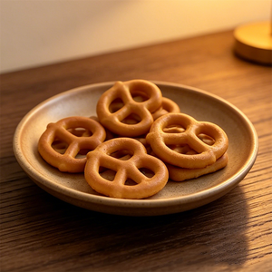 Miniature de Pretzel Classique en PVC, Modèle de Biscuit Salé, Accessoire de Décoration DIY pour Artisanat, Ornement et Présentation Alimentaire - Product Image 5