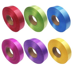5cm <b>Wide</b> Smooth Solid Metallic Holographic PP <b>Ribbon</b> Plastic <b>Ribbon</b> Gift <b>Ribbon</b> Roll for Flower Wrapping Party Decoration - Product Image 4