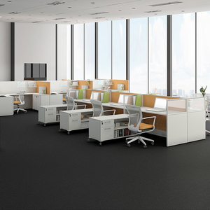 China Manufacturer Modern Modular <strong>Office</strong> Furniture Workstation <strong>2</strong>, 4, 6 Seater <strong>Office</strong> Workstation <strong>Desk</strong> for <strong>2</strong>, 4, 6 <strong>Person</strong> People - Product Image 5